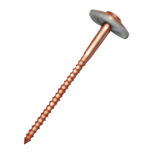Stainless steel Umbrella screw 18/10 Copper 65x4.5mm with Torx Head n°20-Box 50
